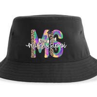Leopard Mississippi Ms Mardi Gras Sustainable Bucket Hat
