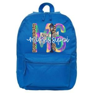 Leopard Mississippi Ms Mardi Gras 16 in Basic Backpack