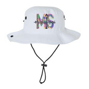 Leopard Mississippi Ms Mardi Gras Legacy Cool Fit Booney Bucket Hat