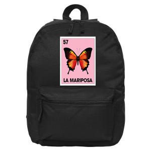 La Mariposa Mexican Bingo Card Game Butterfly Lover Spanish 16 in Basic Backpack