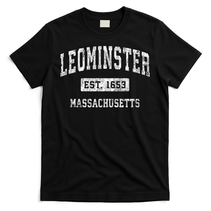 Leominster Massachusetts Ma Vintage Established T-Shirt