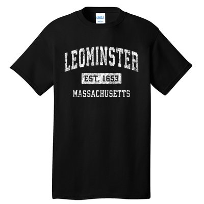 Leominster Massachusetts Ma Vintage Established Tall T-Shirt