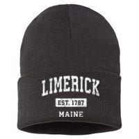 Limerick Maine Me Vintage Sports Established Sustainable Knit Beanie