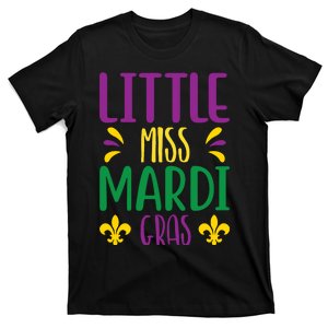 Little Miss Mardi Gras T-Shirt