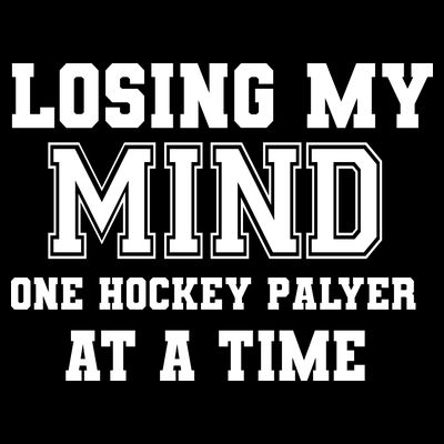 Losing My Mind One Hockey Player At A Time Father's Day Gift T-Shirt
