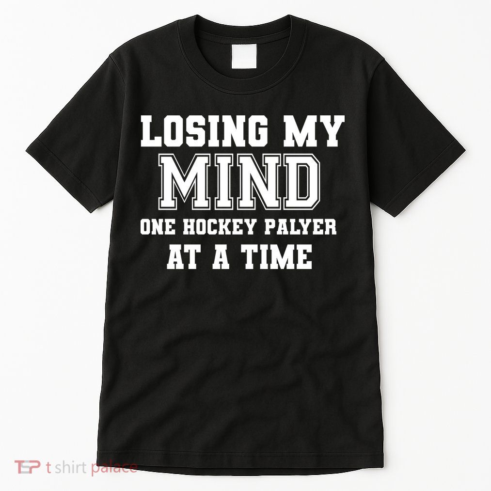 Losing My Mind One Hockey Player At A Time Father's Day Gift Tall T-Shirt
