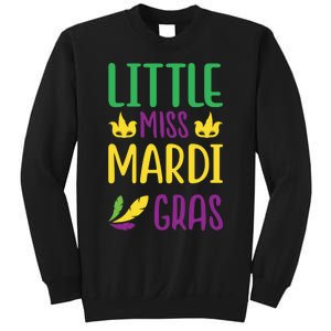 Little Miss Mardi Gras Sweatshirt