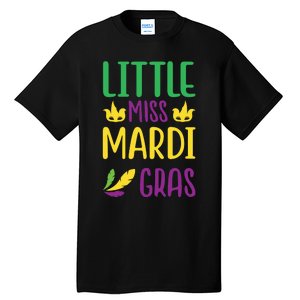 Little Miss Mardi Gras Tall T-Shirt