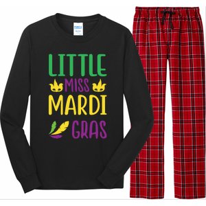 Little Miss Mardi Gras Long Sleeve Pajama Set