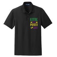 Little Miss Mardi Gras Dry Zone Grid Polo