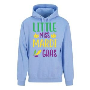 Little Miss Mardi Gras Unisex Surf Hoodie