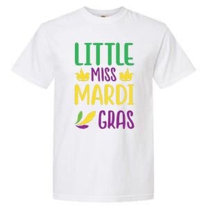 Little Miss Mardi Gras Garment-Dyed Heavyweight T-Shirt