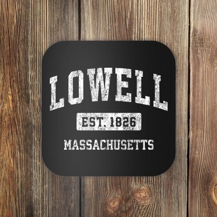 Lowell Massachusetts Ma Vintage Sports Coaster