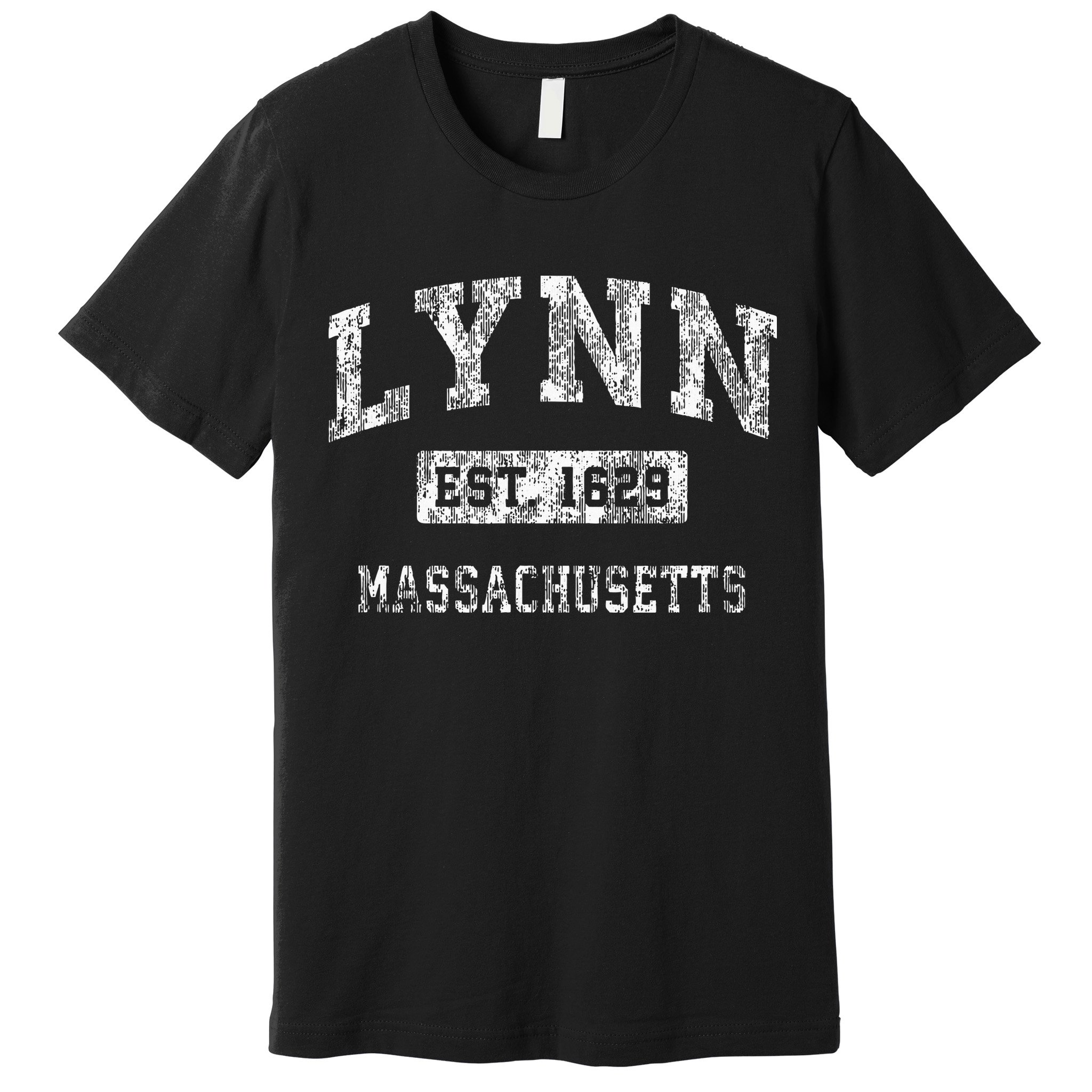 Lynn Massachusetts Ma Vintage Established Sports Premium T-Shirt