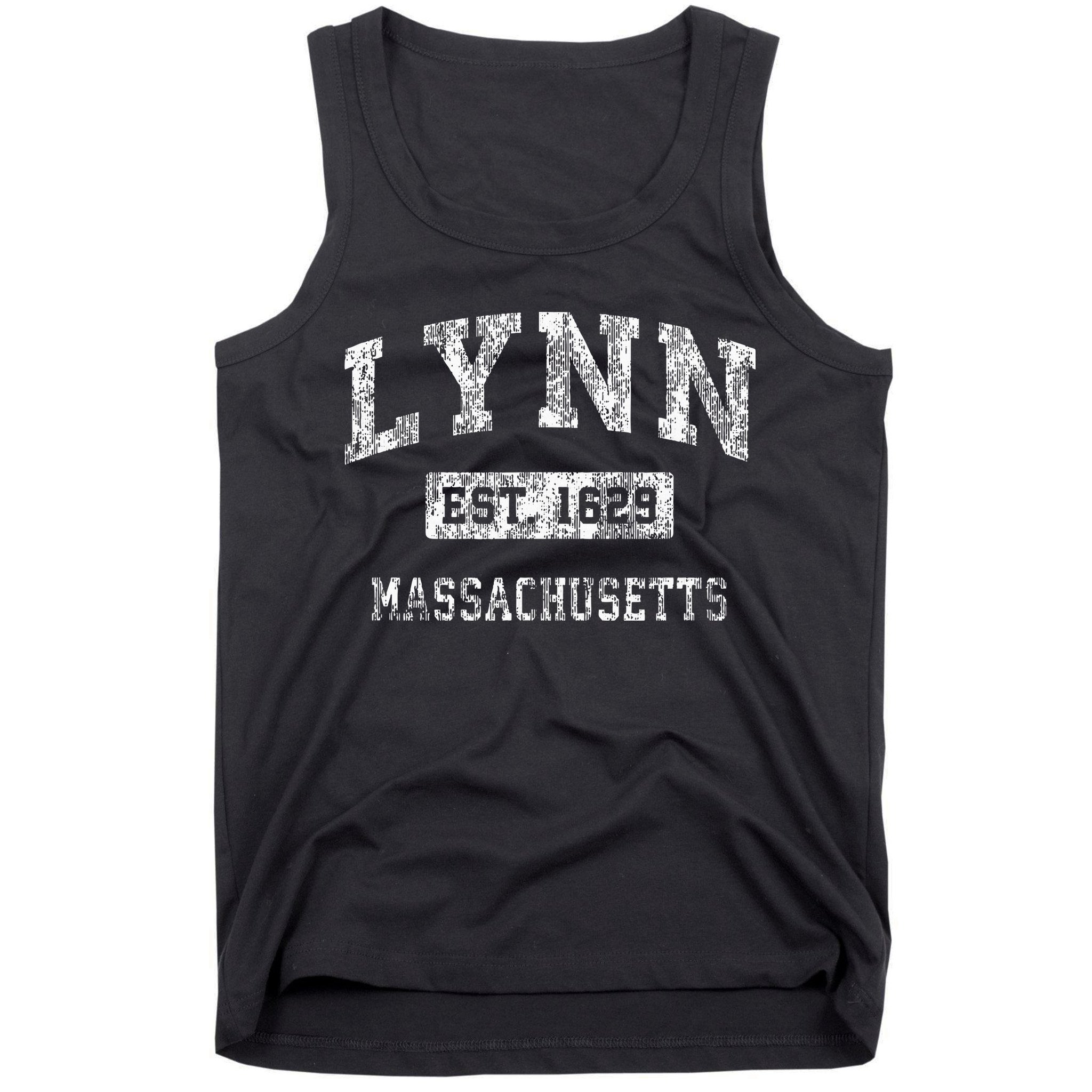 Lynn Massachusetts Ma Vintage Established Sports Tank Top