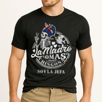 La Madre Mas Chingona Soy La Jefa Skeleton Lover Cooling Performance Crew T-Shirt