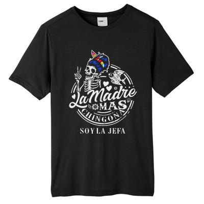 La Madre Mas Chingona Soy La Jefa Skeleton Lover Tall Fusion ChromaSoft Performance T-Shirt