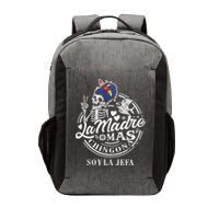 La Madre Mas Chingona Soy La Jefa Skeleton Lover Vector Backpack