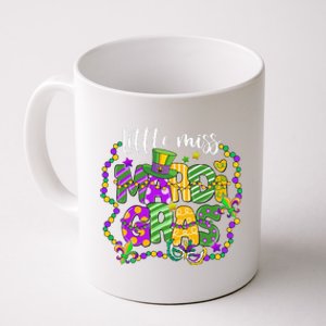 Little Miss Mardi Gras Carnival Women Coffee Mug