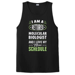 Love My New Schedule Retired Molecular Biologist PosiCharge Competitor Tank