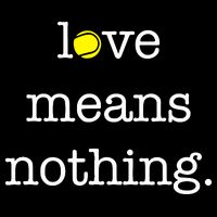 Love Means Nothing Tennis Player Impact Tech Backpack