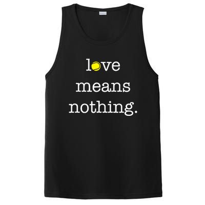 Love Means Nothing Tennis Player PosiCharge Competitor Tank