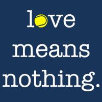 Love Means Nothing Tennis Player 16 in Basic Backpack