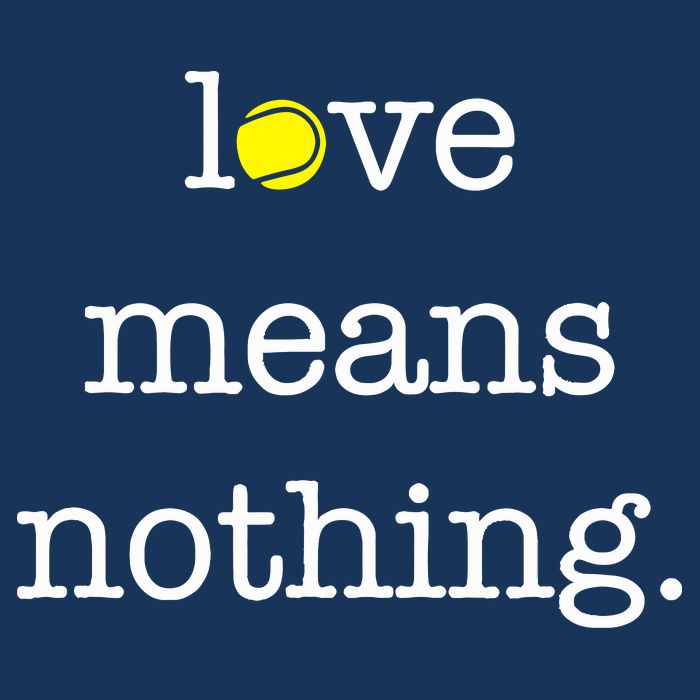 Love Means Nothing Tennis Player 16 in Basic Backpack