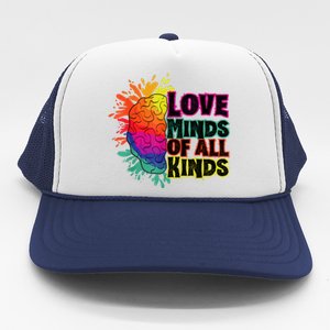 Love Minds Of All Kinds, Neurodiversity, Autism Awareness Trucker Hat