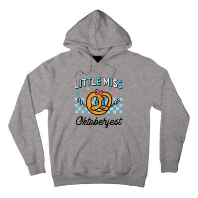 Little Miss Oktoberfest Pretzel German Tall Hoodie