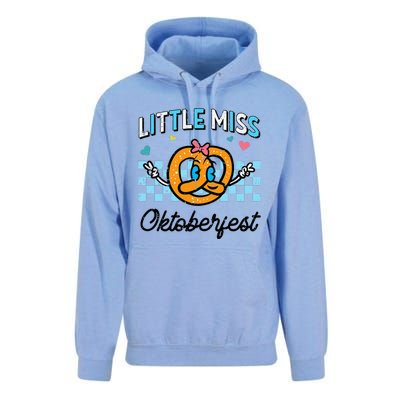 Little Miss Oktoberfest Pretzel German Unisex Surf Hoodie