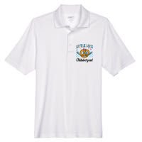 Little Miss Oktoberfest Pretzel German Men's Origin Performance Pique Polo