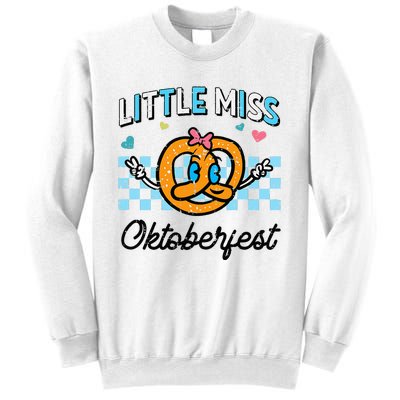 Little Miss Oktoberfest Pretzel German Sweatshirt