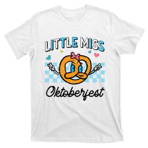 Little Miss Oktoberfest Pretzel German T-Shirt