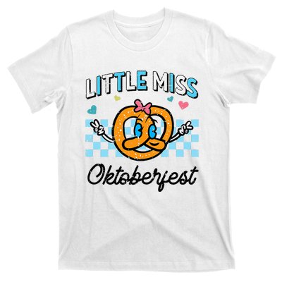 Little Miss Oktoberfest Pretzel German T-Shirt