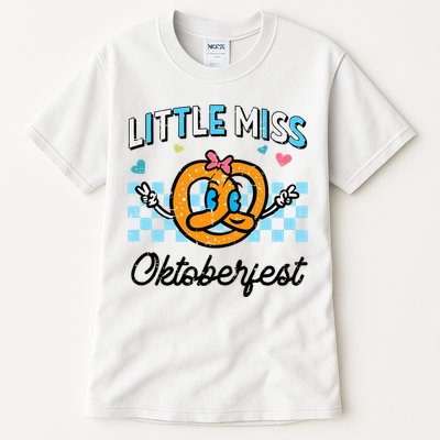 Little Miss Oktoberfest Pretzel German Tall T-Shirt