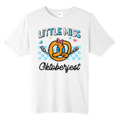 Little Miss Oktoberfest Pretzel German Tall Fusion ChromaSoft Performance T-Shirt