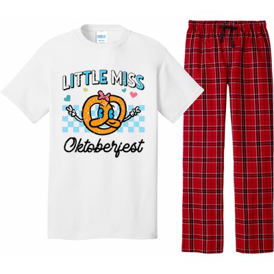 Little Miss Oktoberfest Pretzel German Pajama Set