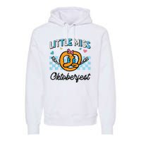 Little Miss Oktoberfest Pretzel German Premium Hoodie