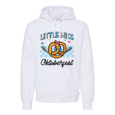 Little Miss Oktoberfest Pretzel German Premium Hoodie