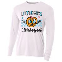 Little Miss Oktoberfest Pretzel German Cooling Performance Long Sleeve Crew