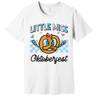 Little Miss Oktoberfest Pretzel German Premium T-Shirt