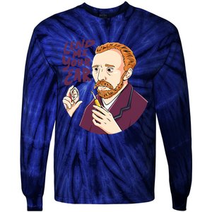 Lend me our ear Design for an Van Gogh Art Lover Tie-Dye Long Sleeve Shirt