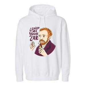 Lend me our ear Design for an Van Gogh Art Lover Garment-Dyed Fleece Hoodie