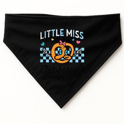 Little Miss Oktoberfest Pretzel German USA-Made Doggie Bandana