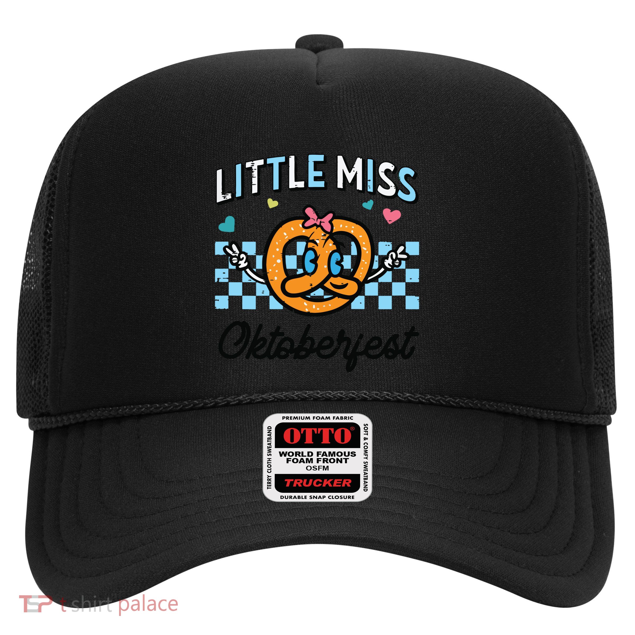 Little Miss Oktoberfest Pretzel German Trucker Hat