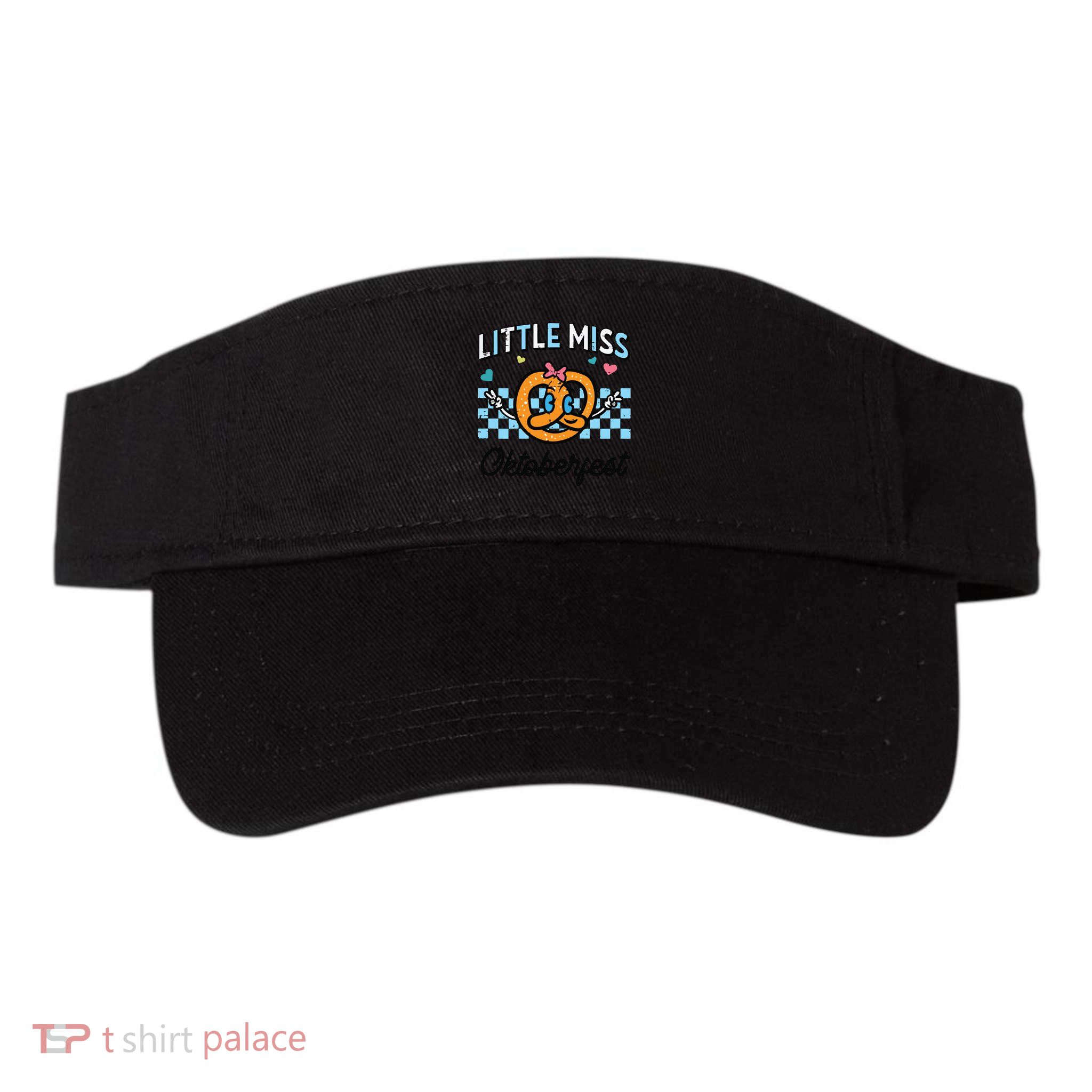 Little Miss Oktoberfest Pretzel German Visor