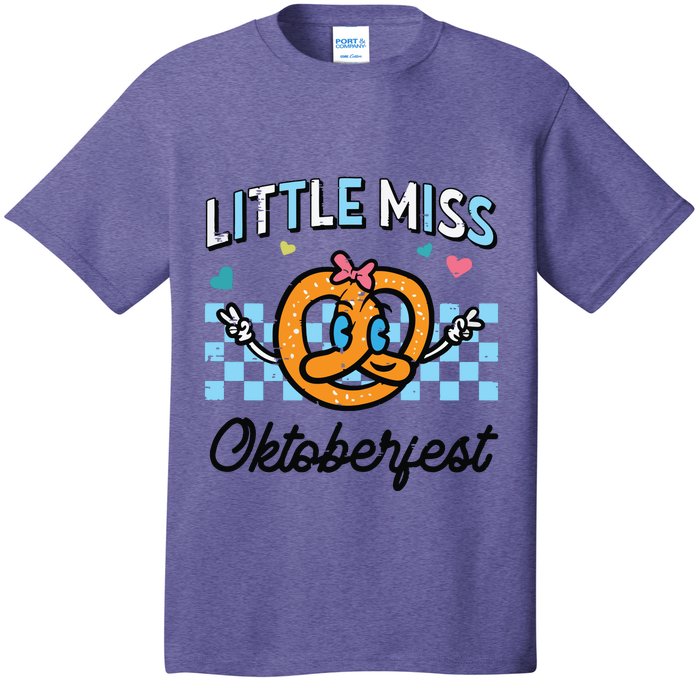 Little Miss Oktoberfest Pretzel German T-Shirt