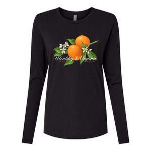 Limited Midnight Organic 5 Year Healthy & Organic Womens Cotton Relaxed Long Sleeve T-Shirt