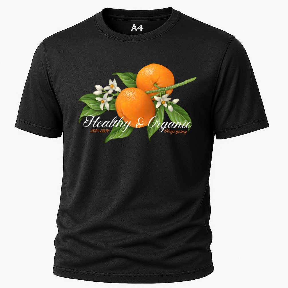 Limited Midnight Organic 5 Year Healthy & Organic Cooling Performance Crew T-Shirt